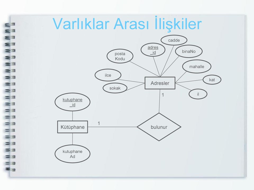 kutuphae _ ilce sokak Adresler