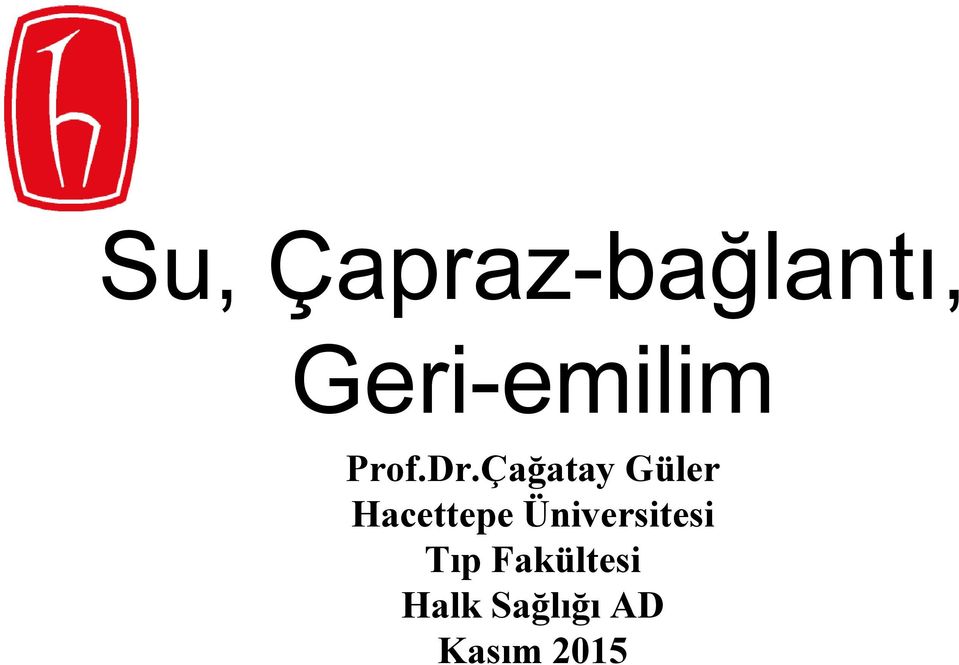 Çağatay Güler Hacettepe