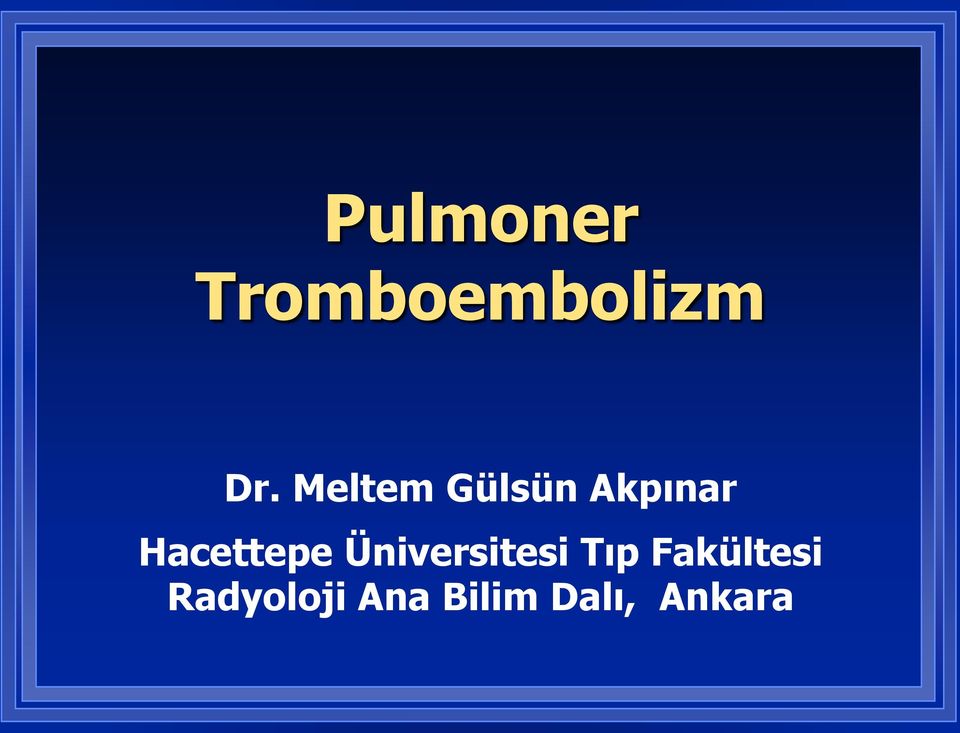 Hacettepe Üniversitesi Tıp