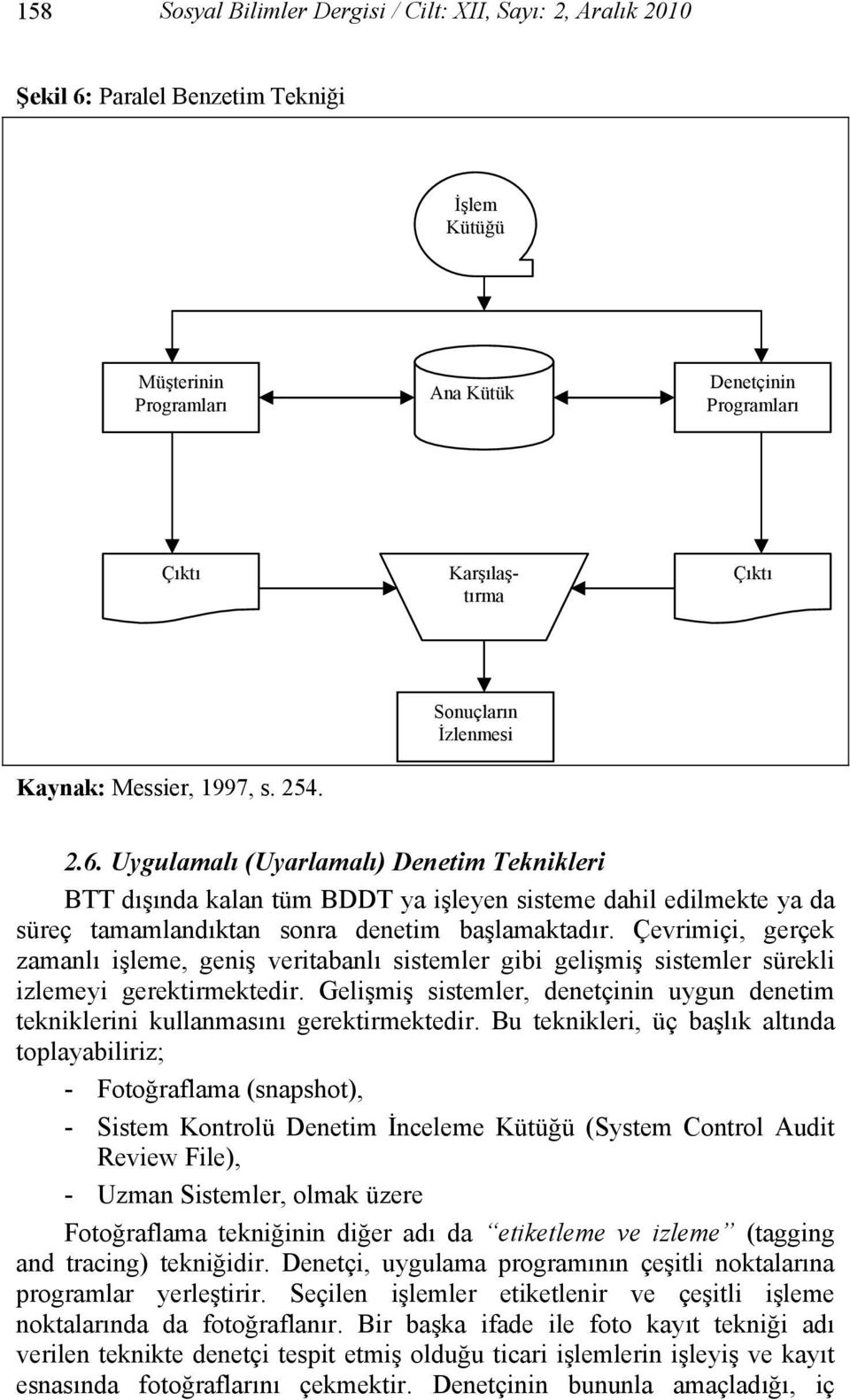 Uygulamalı (Uyarlamalı) Denetim Teknikleri BTT dışında kalan tüm BDDT ya işleyen sisteme dahil edilmekte ya da süreç tamamlandıktan sonra denetim başlamaktadır.