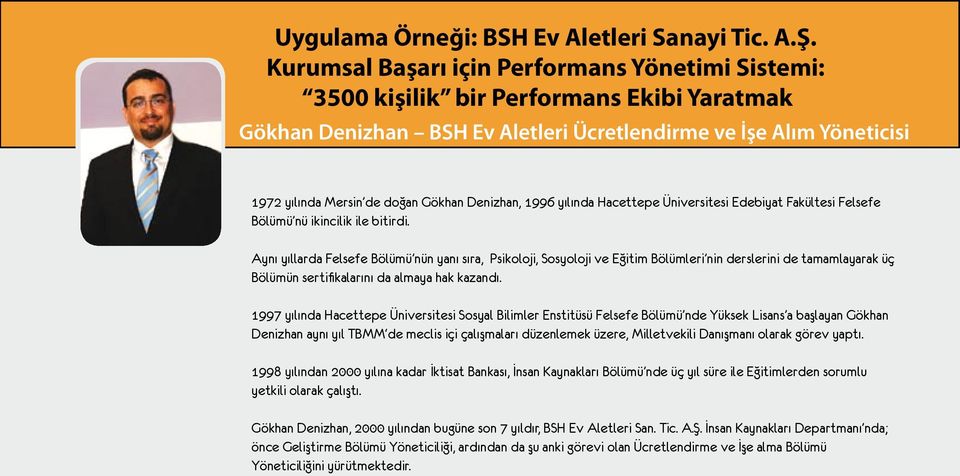 Denizhan, 1996 yılında Hacettepe Üniversitesi Edebiyat Fakültesi Felsefe Bölümü nü ikincilik ile bitirdi.