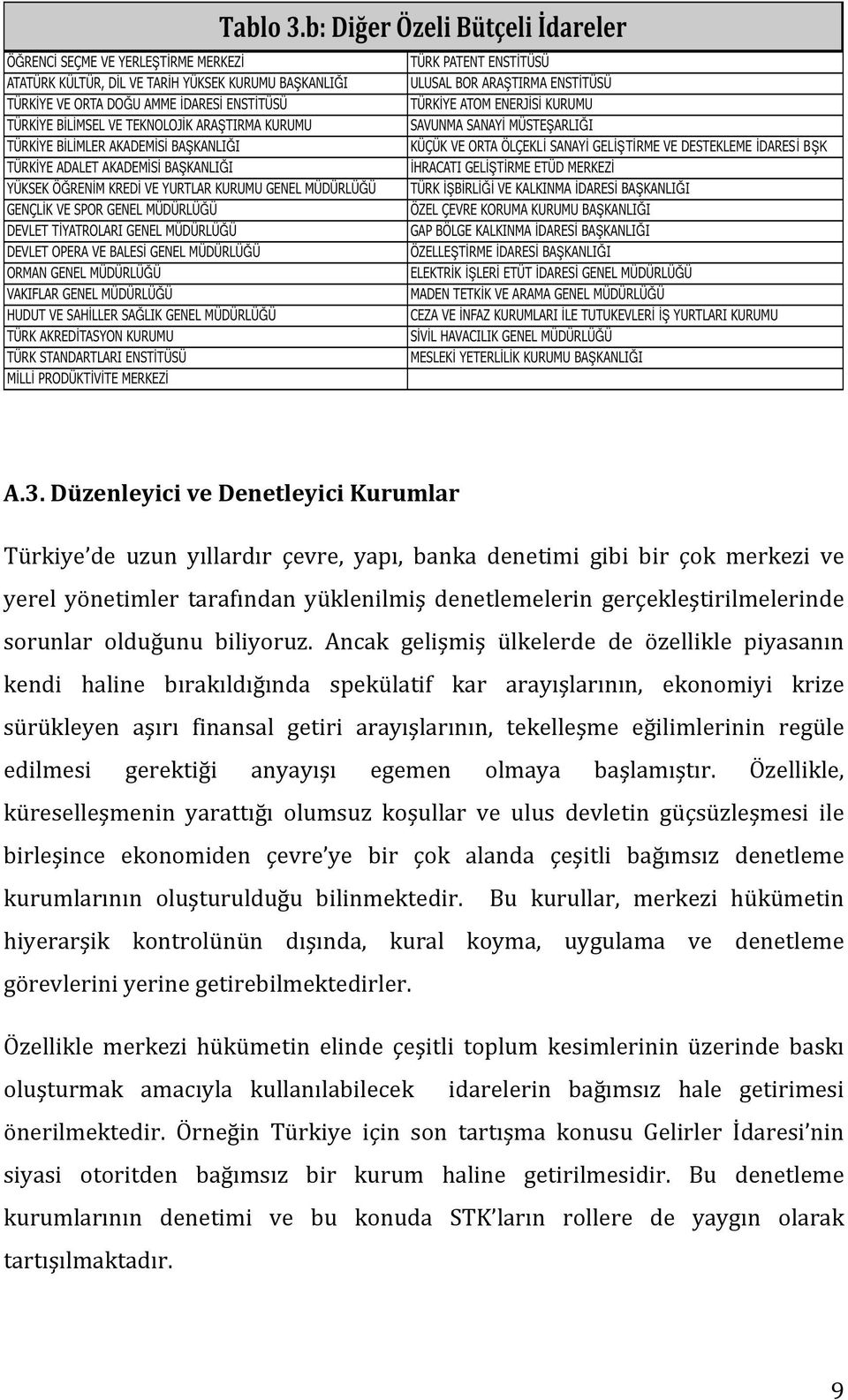 Ancak gelişmiş ülkelerde de özellikle piyasanın kendi haline bırakıldığında spekülatif kar arayışlarının, ekonomiyi krize sürükleyen aşırı finansal getiri arayışlarının, tekelleşme eğilimlerinin