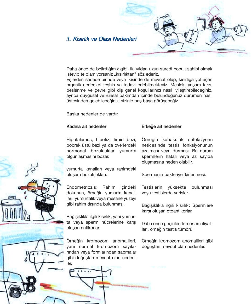 Meslek, ya am tarz, beslenme ve çevre gibi di genel ko ullar n z nas l iyile tirebilece iniz, ayr ca duygusal ve ruhsal bak mdan içinde bulundu unuz durumun nas l üstesinden gelebilece inizi sizinle