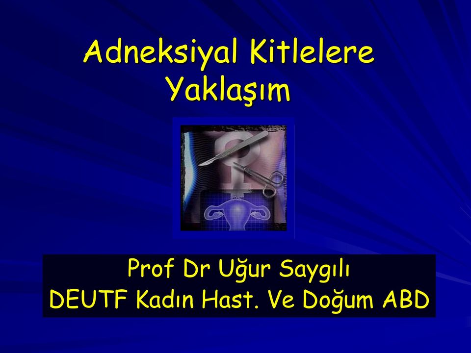 Uğur Saygılı DEUTF