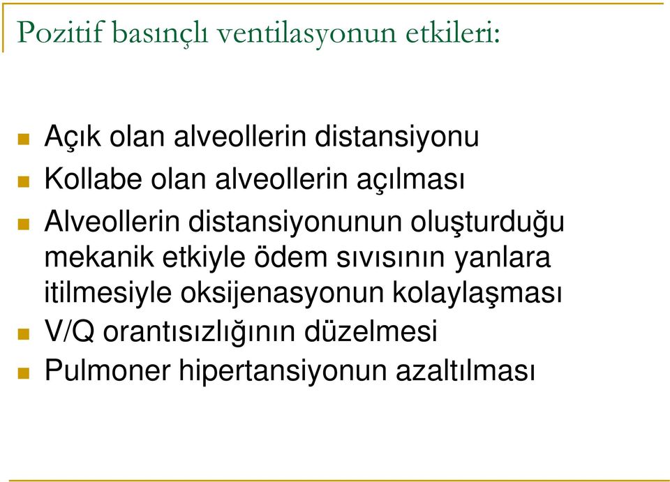 distansiyonunun oluşturduğu mekanik etkiyle ödem sıvısının yanlara