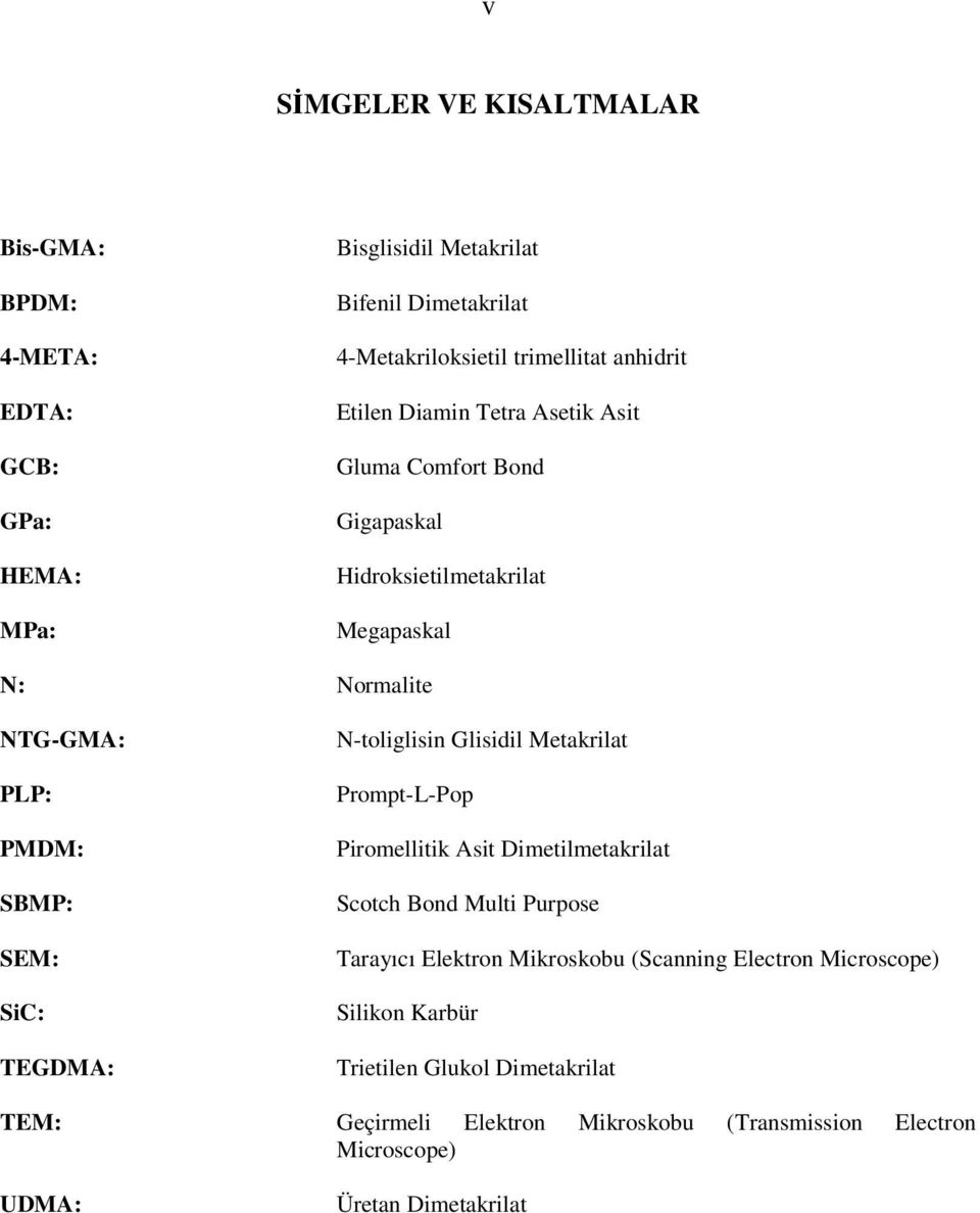 TEGDMA: N-toliglisin Glisidil Metakrilat Prompt-L-Pop Piromellitik Asit Dimetilmetakrilat Scotch Bond Multi Purpose Tarayıcı Elektron Mikroskobu (Scanning