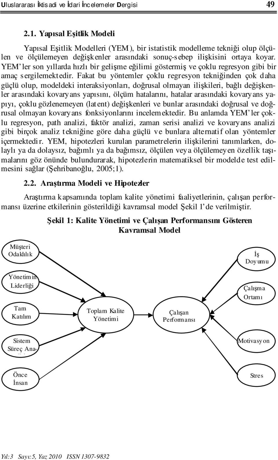 YEM ler son yıllarda hızlı bir gelişme eğilimi göstermiş ve çoklu regresyon gibi bir amaç sergilemektedir.