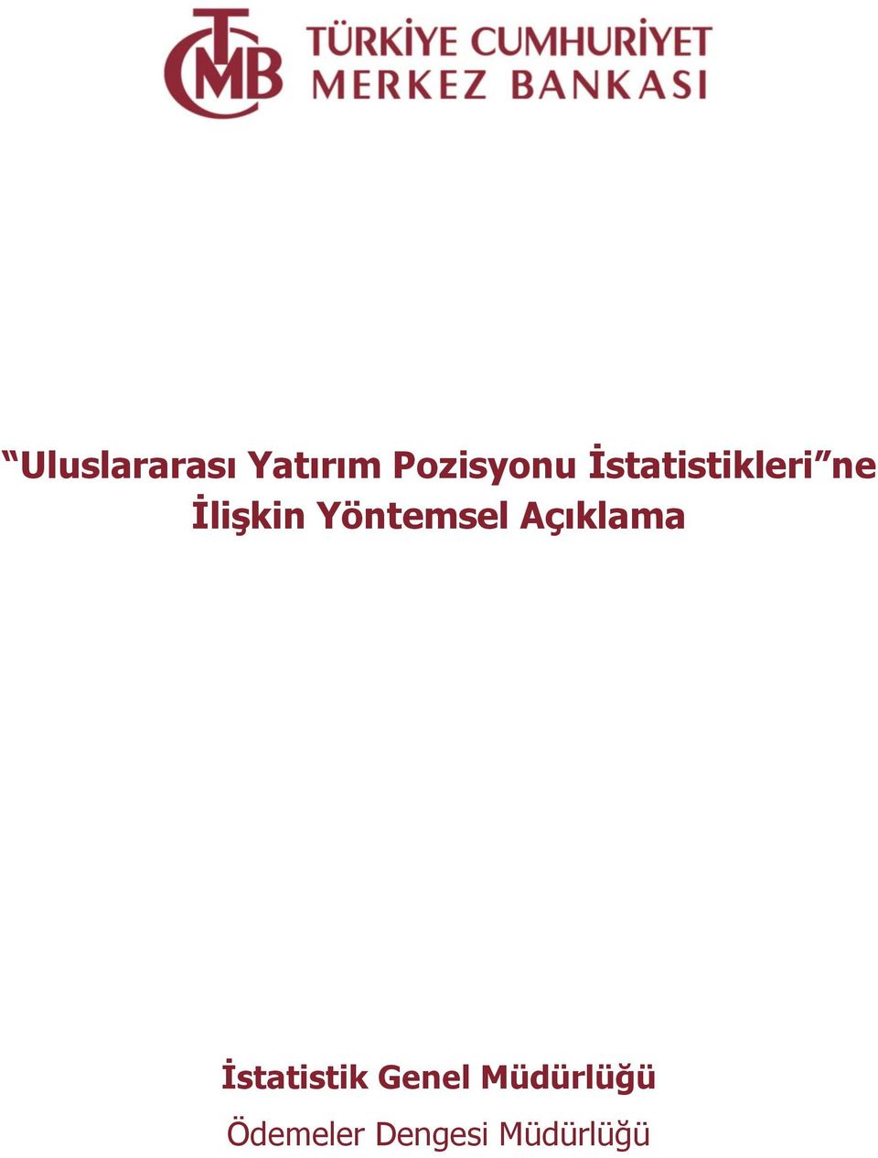 Yöntemsel Açıklama İstatistik