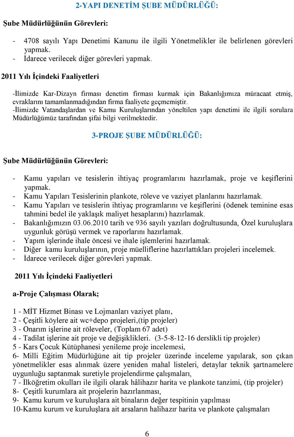 -Ġlimizde VatandaĢlardan ve Kamu KuruluĢlarından yöneltilen yapı denetimi ile ilgili sorulara Müdürlüğümüz tarafından Ģifai bilgi verilmektedir.