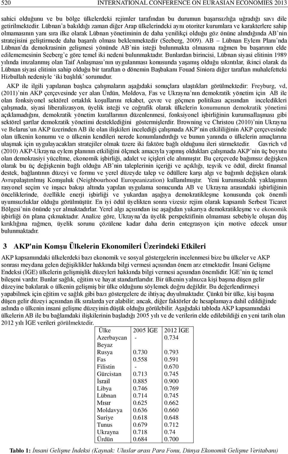 nin stratejisini geliştirmede daha başarılı olması beklenmektedir (Seeberg, 2009).