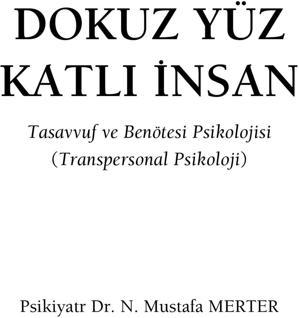 Psikolojisi (Transpersonal