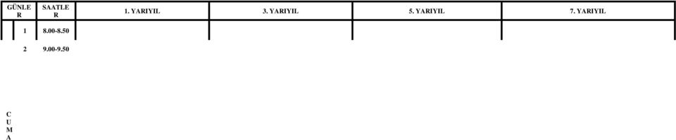 50 ürkçe I D1031-90 eçmeli 1 D2051 ngilizce Okuma ve Konuşma G:29-30-31-32 -90-91 LK ÇLK 6 IN4131 stinat Yapı as. onaroğlu. IN4281 u emini ve tık u as.. oşar F1-93 IN4471 Karayolu as.ı,.