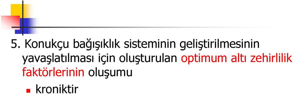 için oluşturulan optimum altı