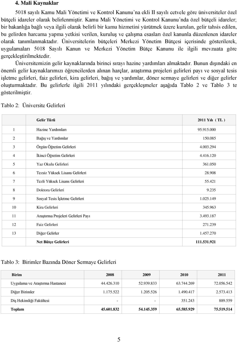 yapma yetkisi verilen, kuruluş ve çalışma esasları özel kanunla düzenlenen idareler olarak tanımlanmaktadır.