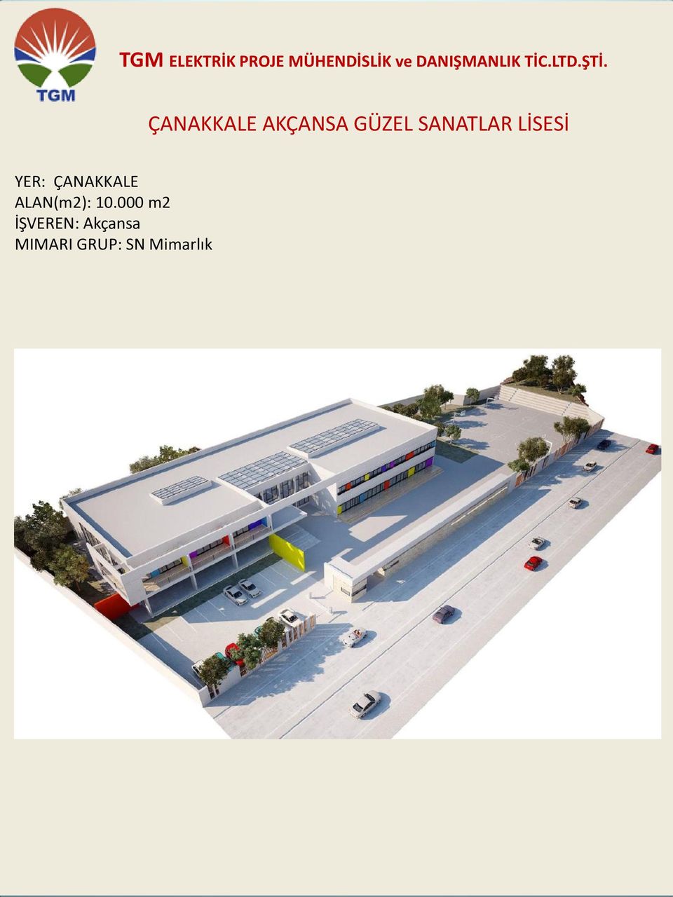 ÇANAKKALE ALAN(m2): 10.