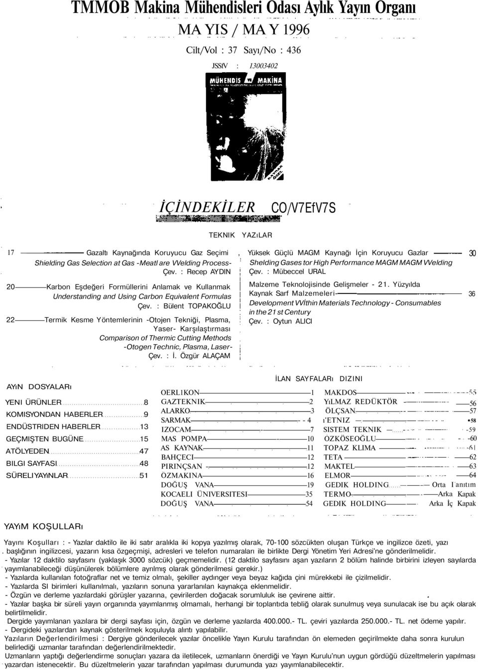 : Mübeccel URAL 20 Karbon Eşdeğeri Formüllerini Anlamak ve Kullanmak Understanding and Using Carbon Equivalent Formulas Çev.