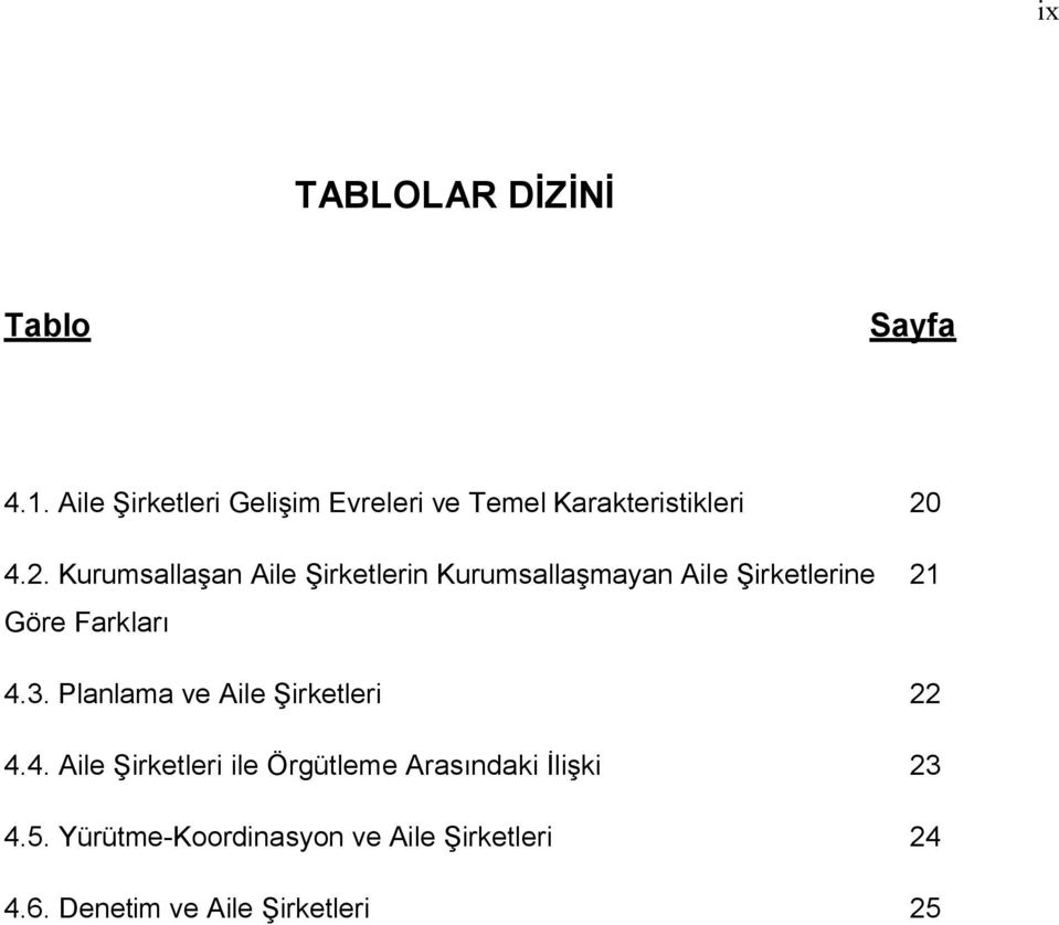 4.2. Kurumsallaşan Aile Şirketlerin Kurumsallaşmayan Aile Şirketlerine 21 Göre Farkları 4.