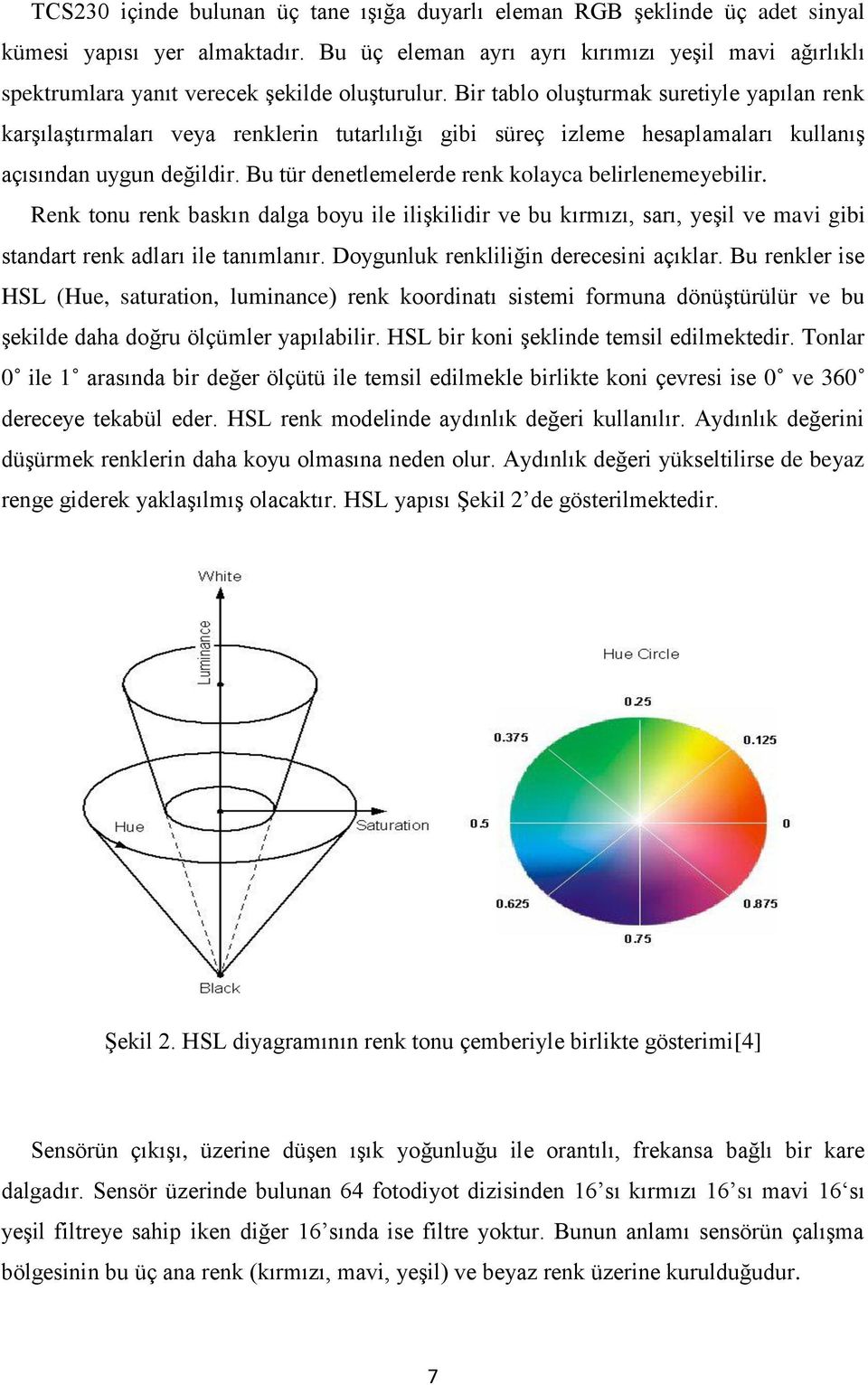 Bir tablo oluşturmak suretiyle yapılan renk karşılaştırmaları veya renklerin tutarlılığı gibi süreç izleme hesaplamaları kullanış açısından uygun değildir.