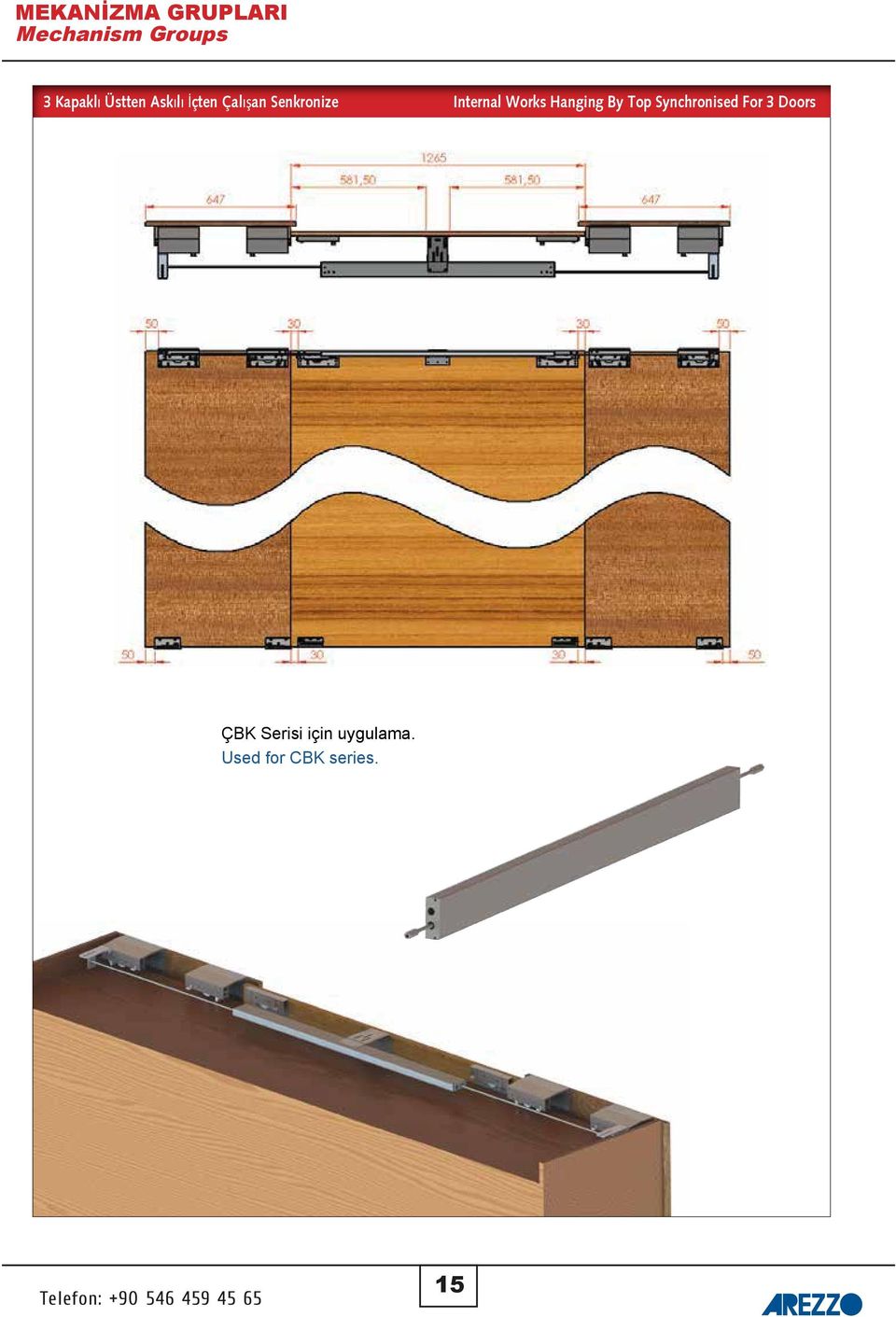 Top Synchronised For 3 Doors ÇBK