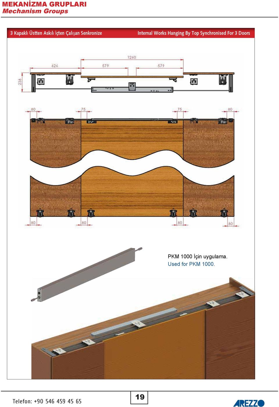 Top Synchronised For 3 Doors PKM 1000