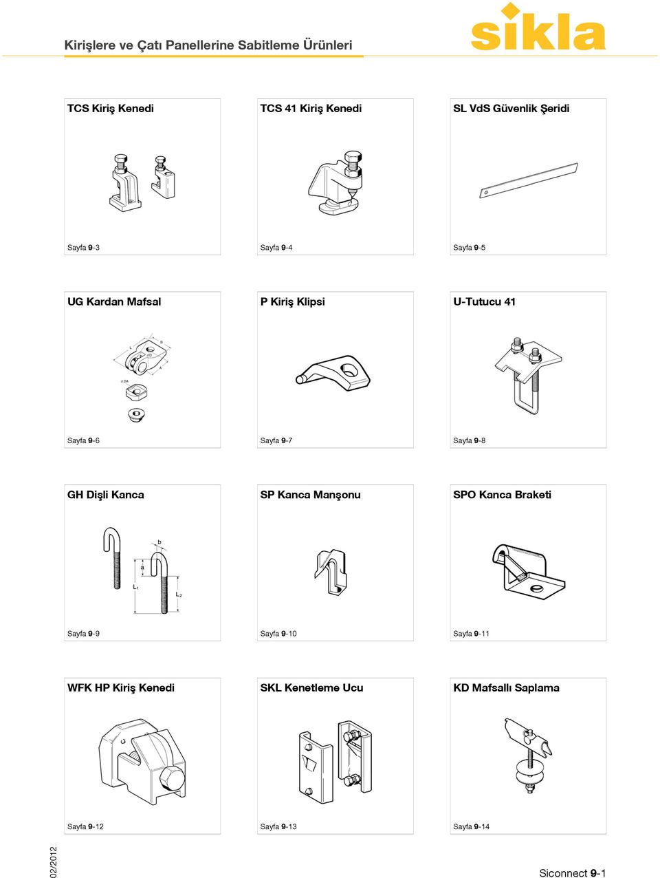 Sayfa 9-7 Sayfa 9-8 GH Dişli Kanca SP Kanca Manşonu SPO Kanca Braketi Sayfa 9-9 Sayfa 9-10 Sayfa