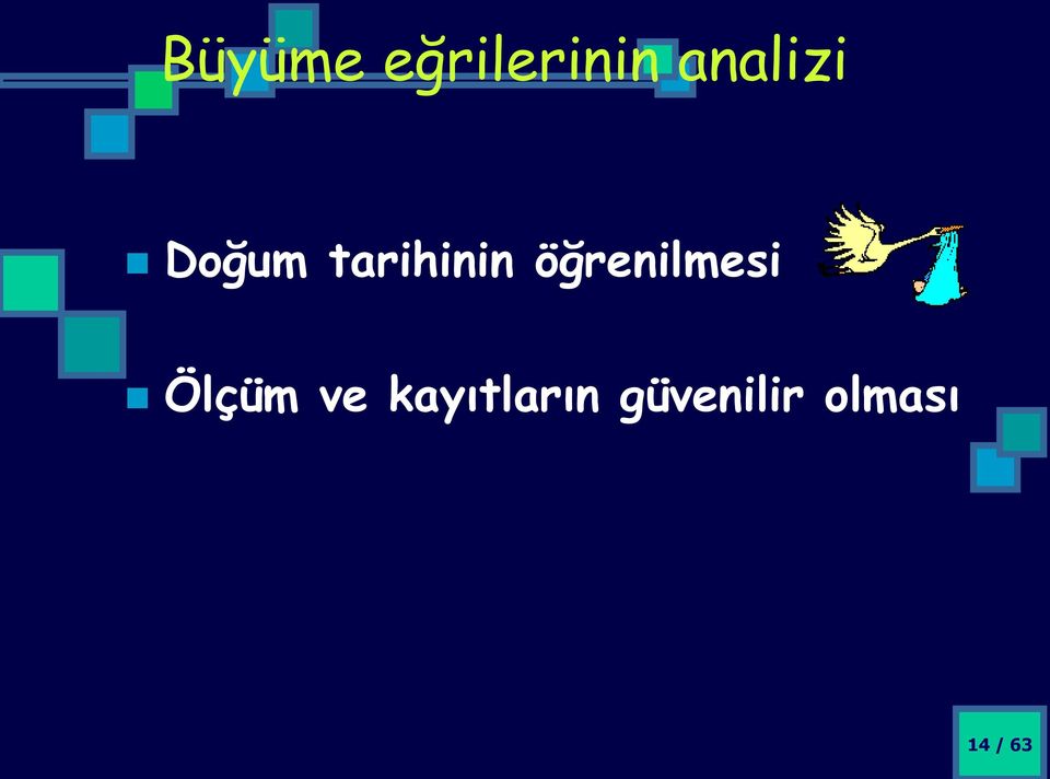 öğrenilmesi Ölçüm ve