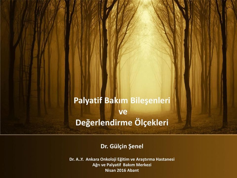 Ankara Onkoloji Eğitim ve Araştırma
