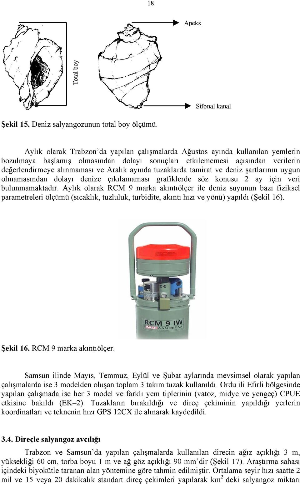 ayında tuzaklarda tamirat ve deniz şartlarının uygun olmamasından dolayı denize çıkılamaması grafiklerde söz konusu 2 ay için veri bulunmamaktadır.