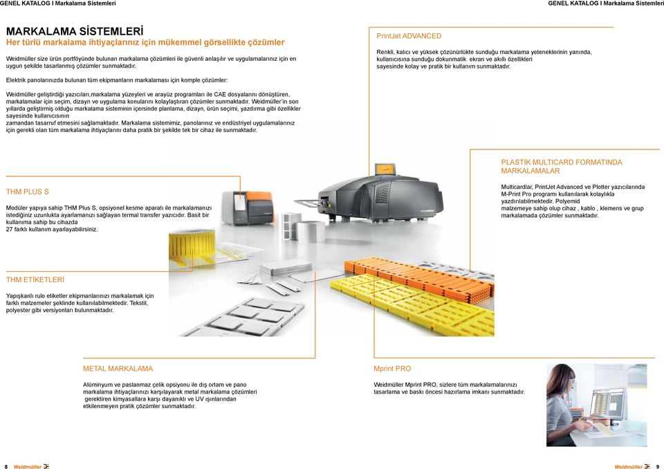 PrintJet ADVANCED Renkli, kalıcı ve yüksek çözünürlükte sunduğu markalama yeteneklerinin yanında, kullanıcısına sunduğu dokunmatik ekran ve akıllı özellikleri sayesinde kolay ve pratik bir kullanım