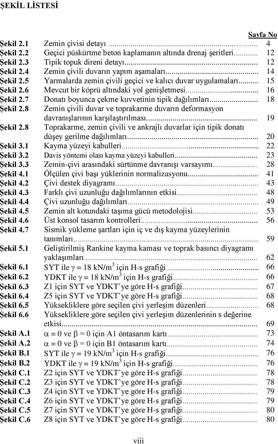 7 Donatı boyunca çekme kuvvetinin tipik dağılımları... 18 Şekil 2.8 Zemin çivili duvar ve toprakarme duvarın deformasyon Şekil 2.8 davranıģlarının karģılaģtırılması.