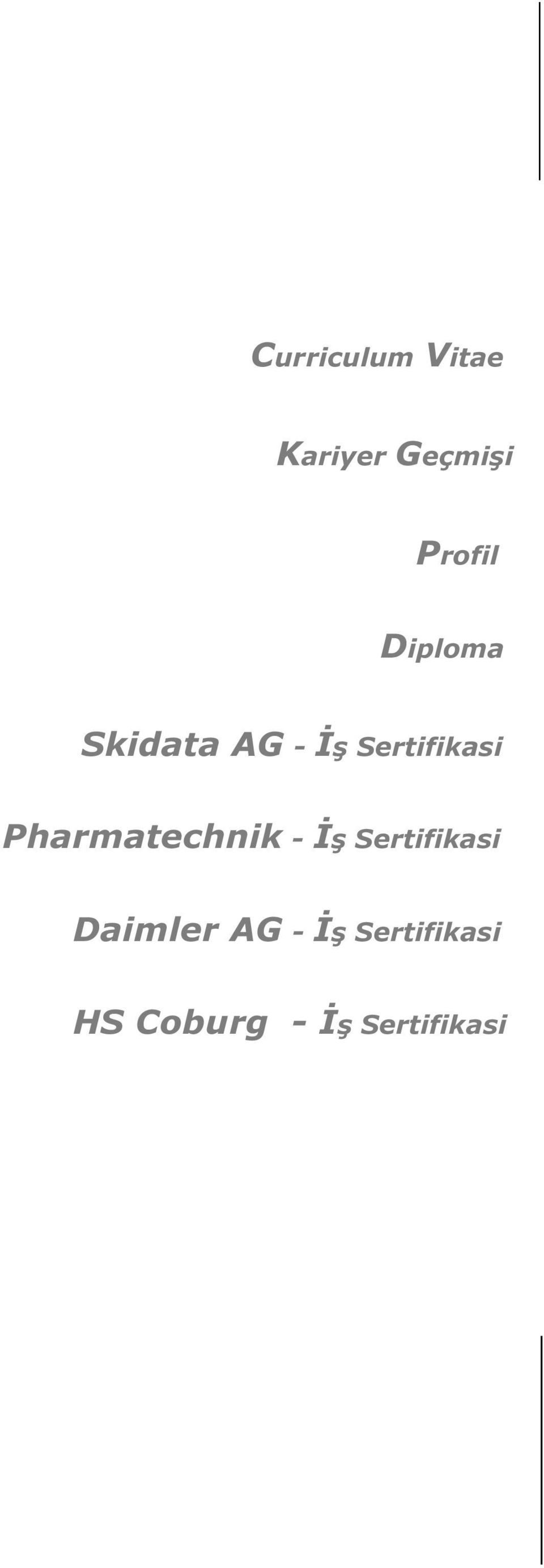 Pharmatechnik - İş Sertifikasi Daimler