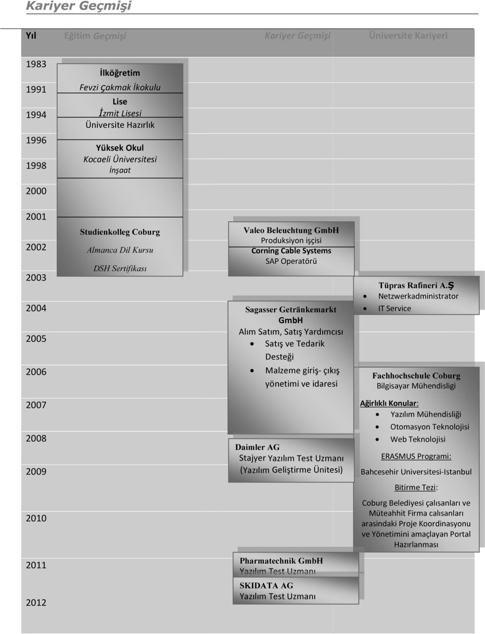 Alım Satım, Satış Yardımcısı Satış ve Tedarik Desteği Tüpras Rafineri A.