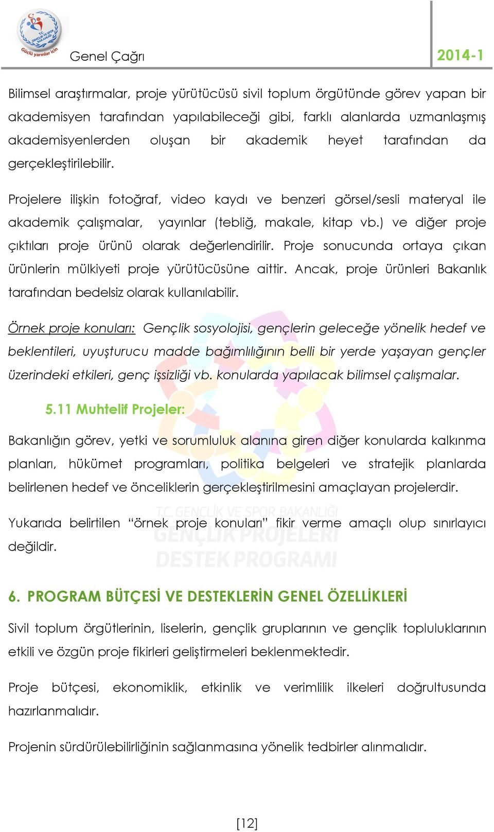 ) ve diğer proje çıktıları proje ürünü olarak değerlendirilir. Proje sonucunda ortaya çıkan ürünlerin mülkiyeti proje yürütücüsüne aittir.