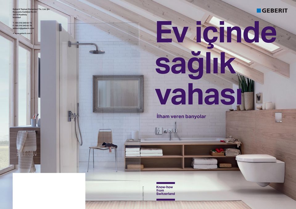 340 82 73 F +90 216 340 82 79 sales.tr@geberit.com www.