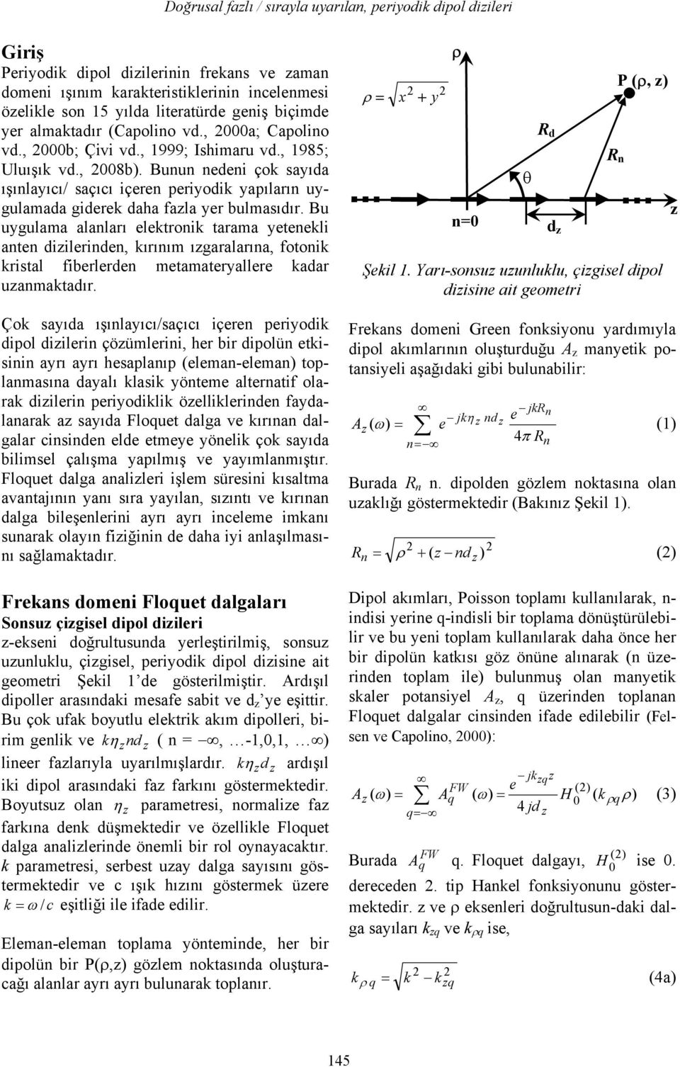 Bu uygulama alanları elektronik tarama yetenekli anten iilerinen, kırınım ıgaralarına, fotonik kristal fiberleren metamateryallere kaar uanmaktaır.