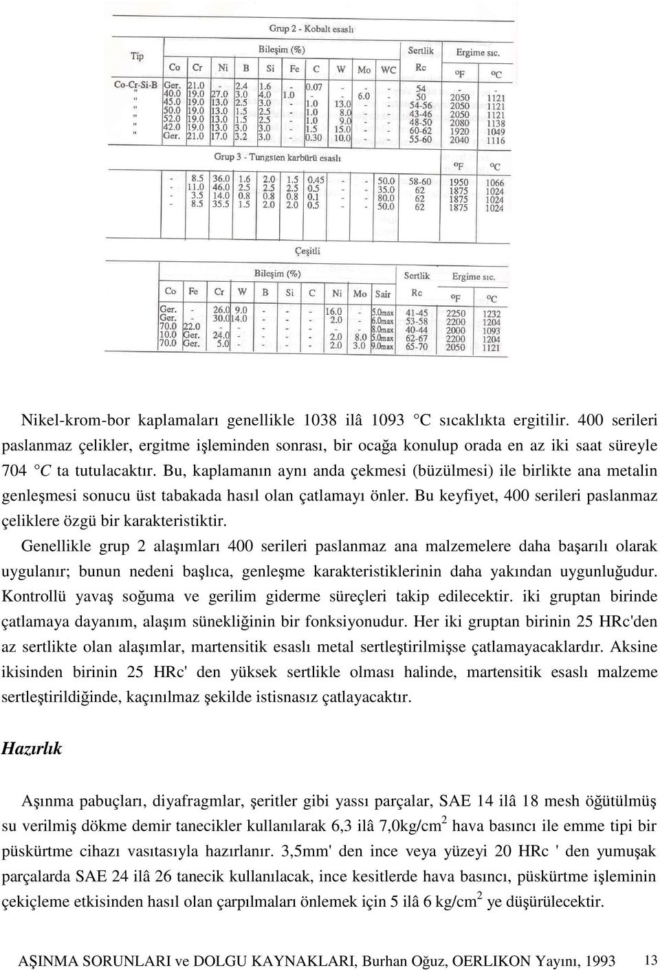 Bu, kaplamanın aynı anda çekmesi (büzülmesi) ile birlikte ana metalin genleşmesi sonucu üst tabakada hasıl olan çatlamayı önler.