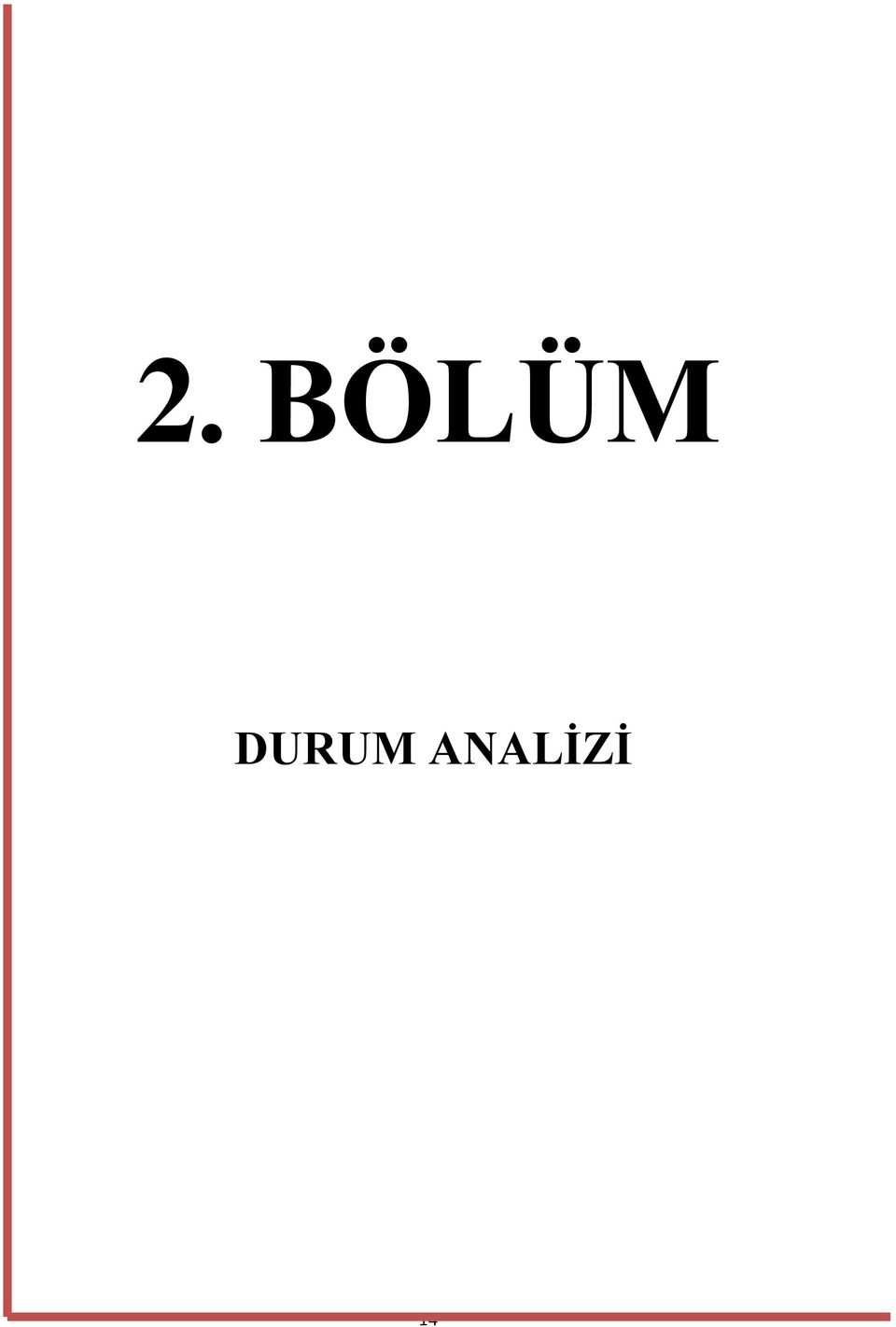 ANALİZİ