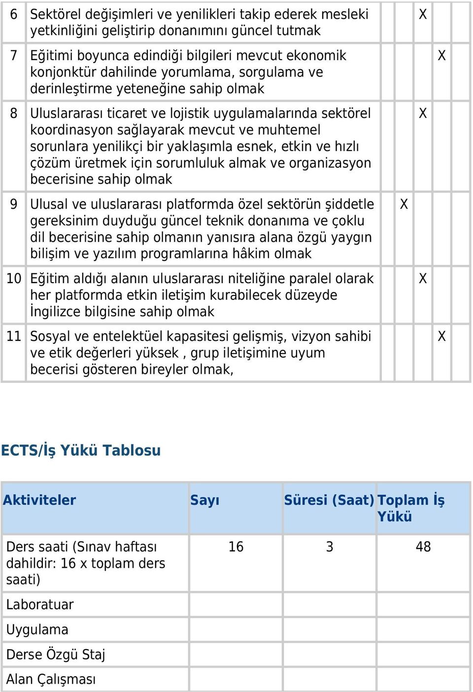 etkin ve hızlı çözüm üretmek için sorumluluk almak ve organizasyon becerisine sahip olmak 9 Ulusal ve uluslararası platformda özel sektörün şiddetle gereksinim duyduğu güncel teknik donanıma ve çoklu