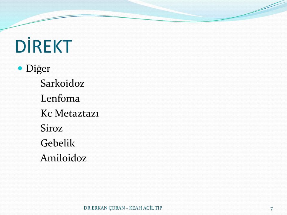 Siroz Gebelik Amiloidoz