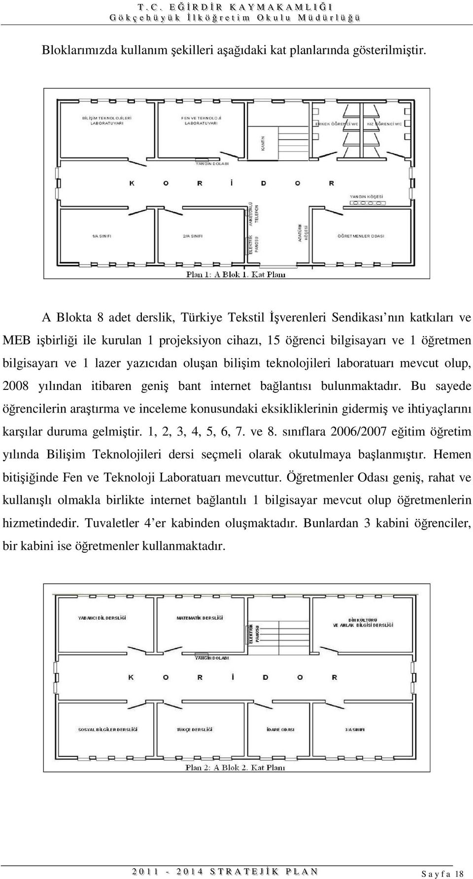 biliim teknolojileri laboratuarı mevcut olup, 2008 yılından itibaren geni bant internet balantısı bulunmaktadır.