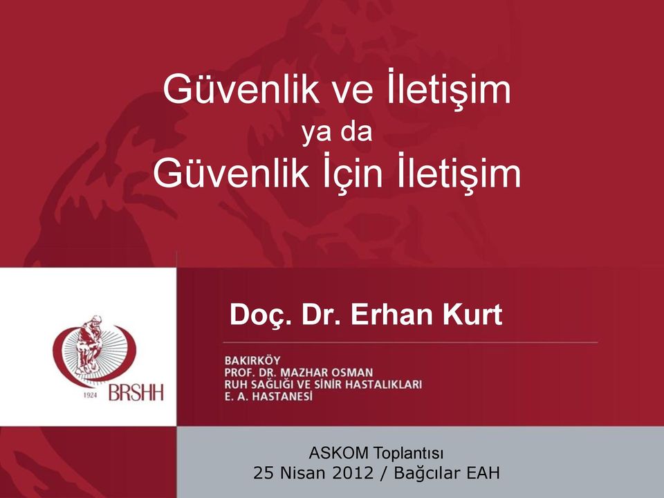 Dr. Erhan Kurt ASKOM