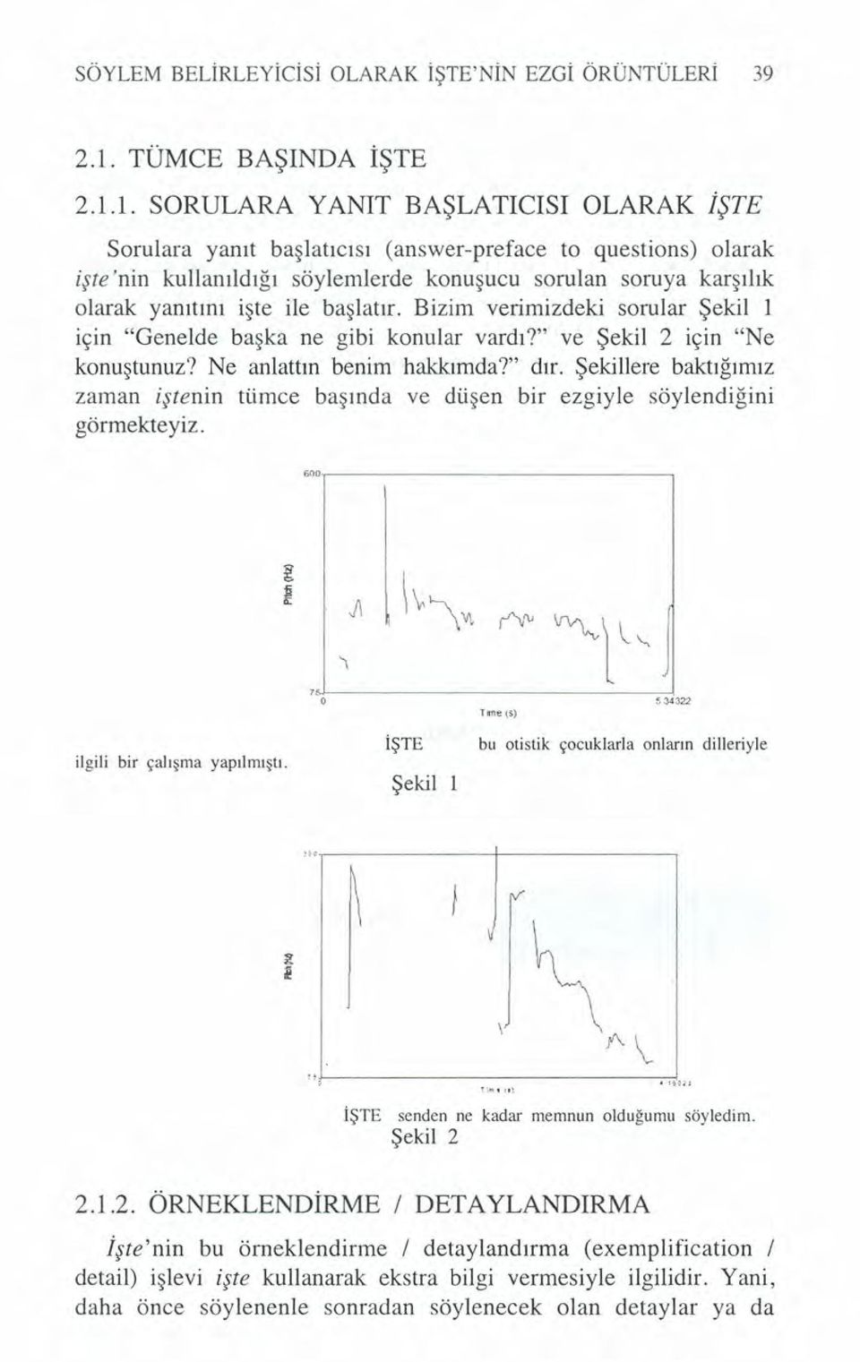 1. SORULARA YANIT BAŞLATICISI OLARAK İŞTE Sorulara yanıt başlatıcısı (answer-preface to questions) olarak işte 'nin kullanıldığı söylemlerde konuşucu sorulan soruya karşılık olarak yanıtını işte ile