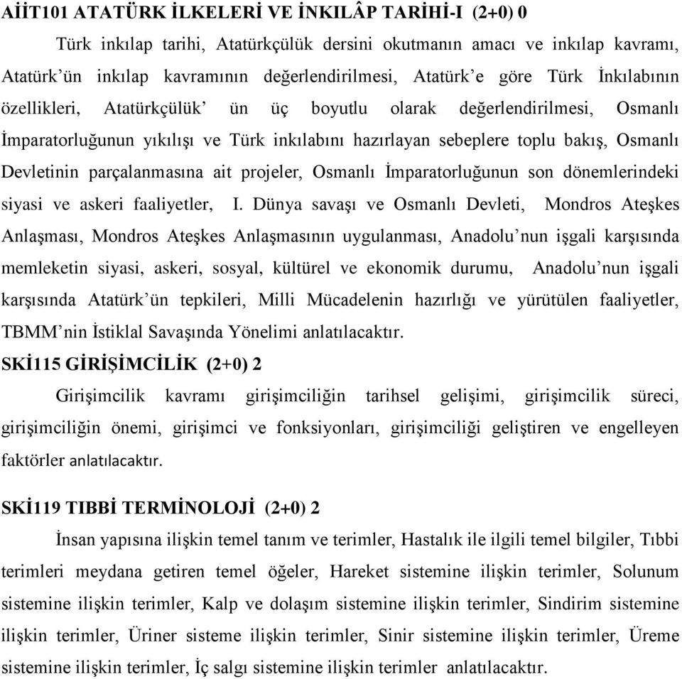 ait projeler, Osmanlı İmparatorluğunun son dönemlerindeki siyasi ve askeri faaliyetler, I.