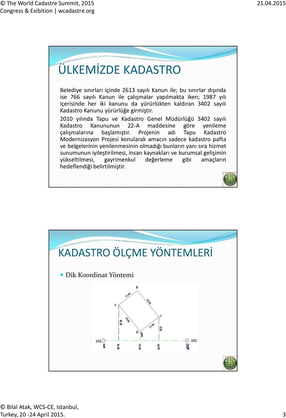 2010 yılında Tapu ve Kadastro Genel Müdürlüğü 3402 sayılı Kadastro Kanununun 22-A maddesine göre yenileme çalışmalarına başlamıştır.