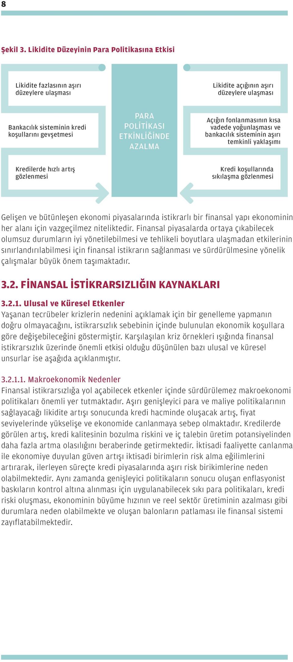 ETKINLIĞINDE AZALMA Açığın fonlanmasının kısa vadede yoğunlaşması ve bankacılık sisteminin aşırı temkinli yaklaşımı Kredilerde hızlı artış gözlenmesi Kredi koşullarında sıkılaşma gözlenmesi Gelişen