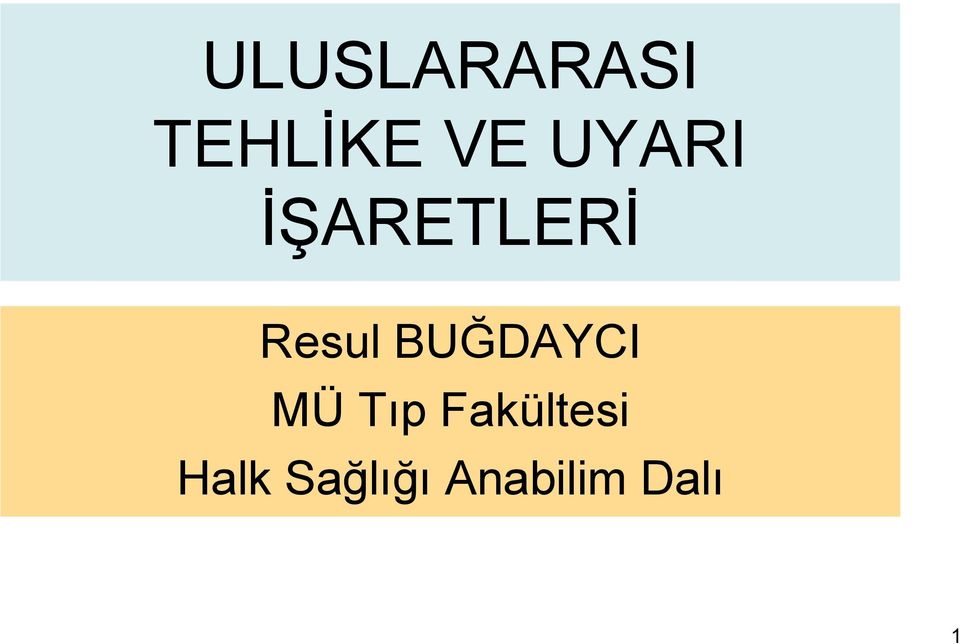 BUĞDAYCI MÜ Tıp Fakültesi