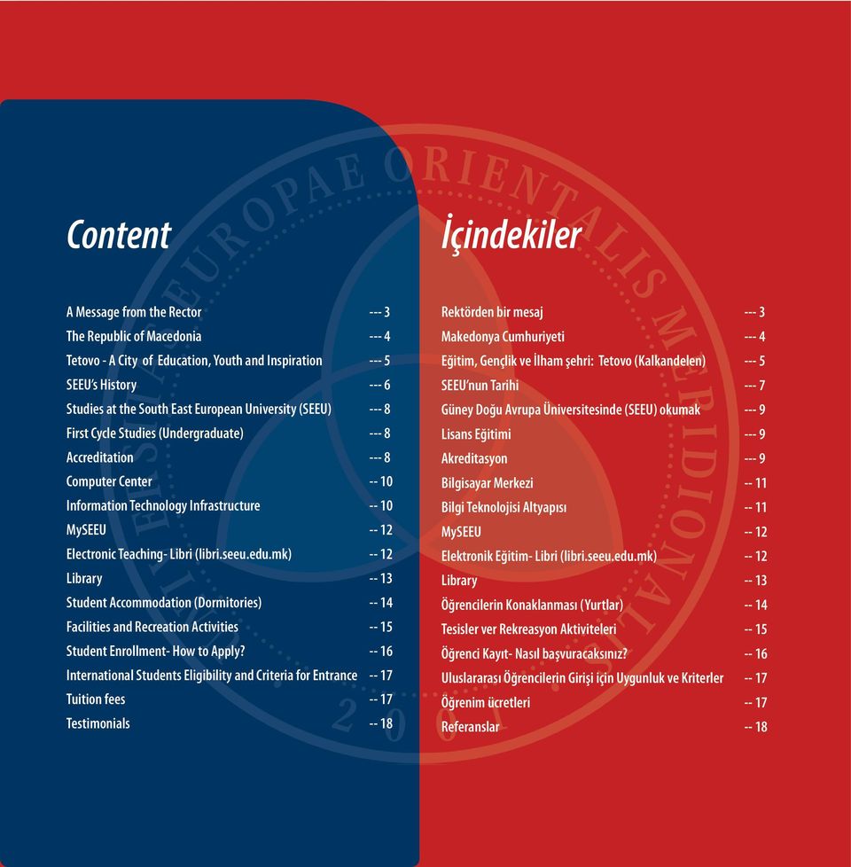 eeu.edu.mk) -- 12 Librry -- 13 Student Accommodtion (Dormitorie) -- 14 Fcilitie nd Recretion Activitie -- 15 Student Enrollment- How to Apply?