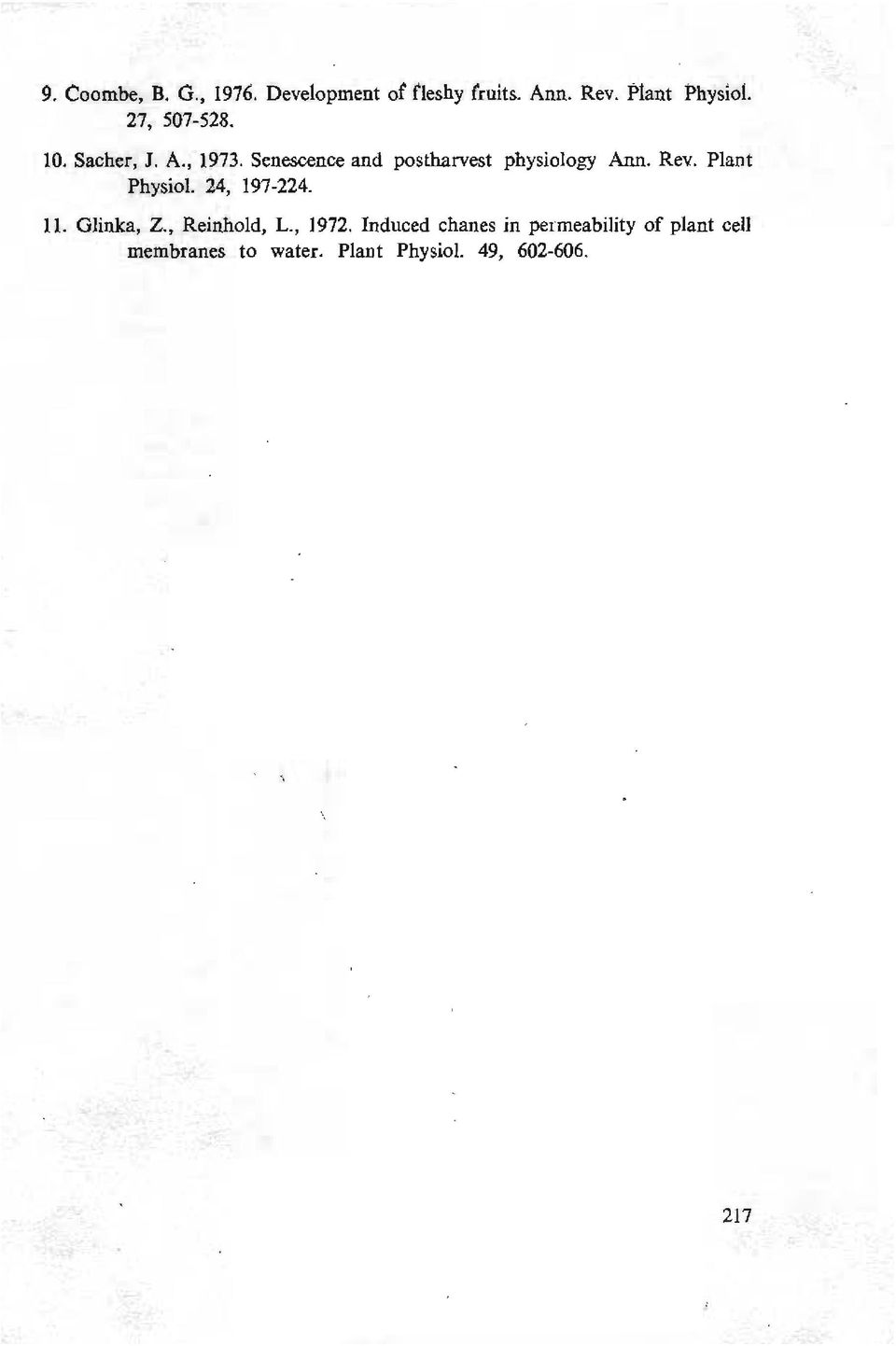 Rev. Plant Physio1. 24, 197-224. 1 ı. Glinka, Z., Reinhold, L., 1972.