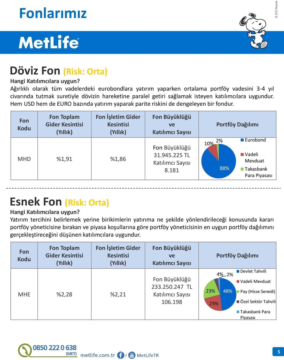 181 88% 10% 2% Eurobond Vadeli Mevduat Takasbank Para Piyasası Esnek (Risk: Orta) Yatırım tercihini belirlemek yerine birikimlerin yatırıma ne şekilde yönlendirileceği konusunda kararı portföy