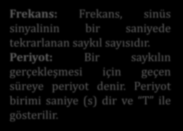 ALTERNATİF AKIM Alternatif Akımın Tanımı Zaman içerisinde yönü ve şiddeti belli bir düzen içerisinde değişen akıma alternatif akım denir.